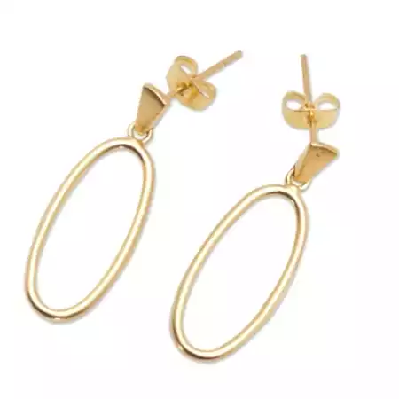 Gerometric Dangle earring, Brass with 22k gold plated earring, Wholesale jewelry